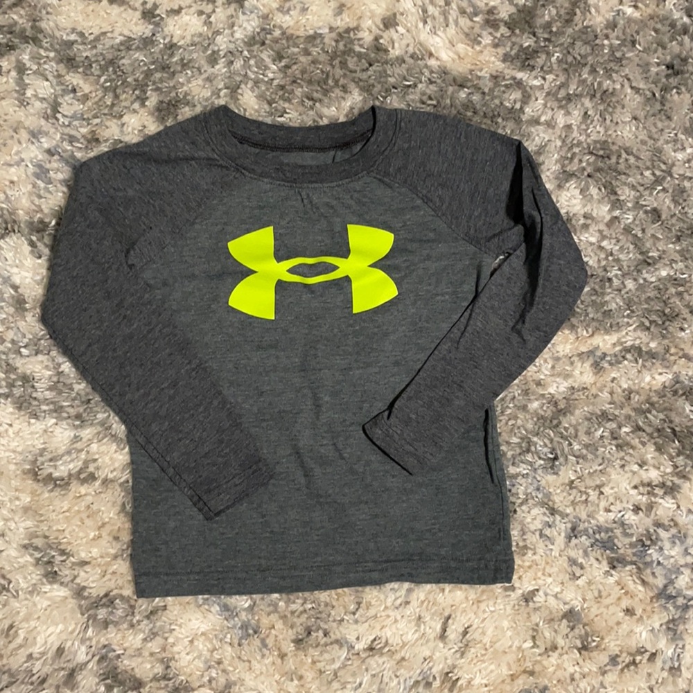 Toddler Boy Under Armour Baseball Tee